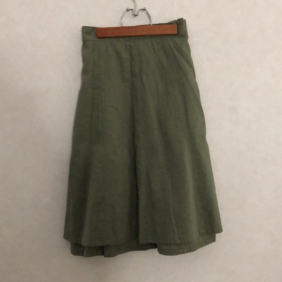 Beautiful & Light Linen Blend Skirt - Picture 2 of 4